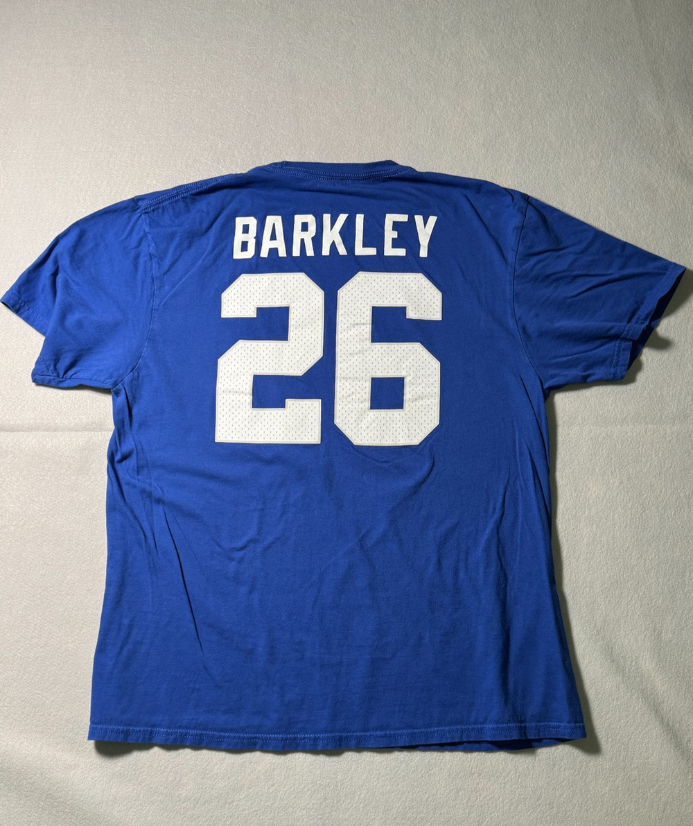New York NY Giants Saquon Barkley T-shirt NFL Pro Line Size Large